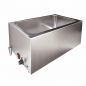 Preview: Bain Marie 338 x 600 x 243 mm mit Ablasshahn
